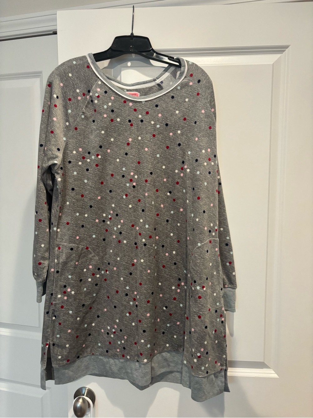 kate spade Gray Polka Dot nightgown